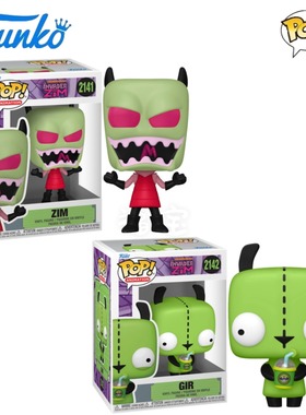 Funko POP外星入侵者ZIM Invader Zim周边Zim GIR公仔手办