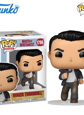 Funko POP 西北偏北1959老电影North By Northwest周边罗杰手办