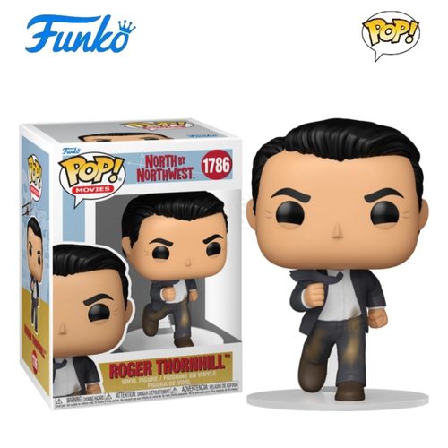 Funko POP 西北偏北1959老电影North By Northwest周边罗杰手办