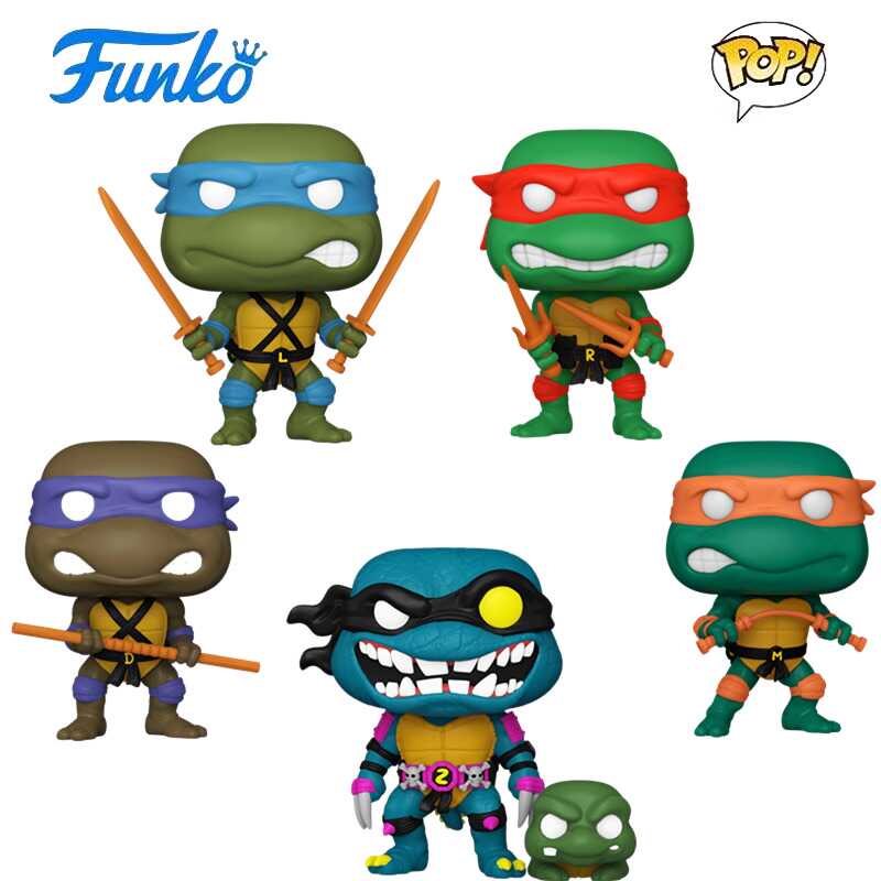 Funko POP忍者神龟Teenage Mutant Ninja Turtles周边手办公仔摆