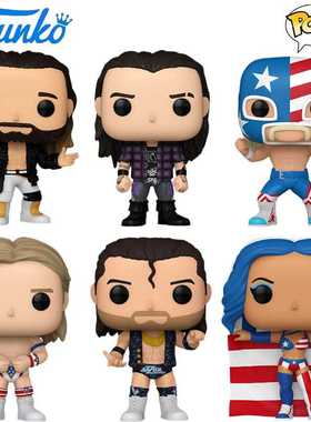 Funko POP 摔角联盟WWE周边Dominik Mysterio Seth Rollins公仔
