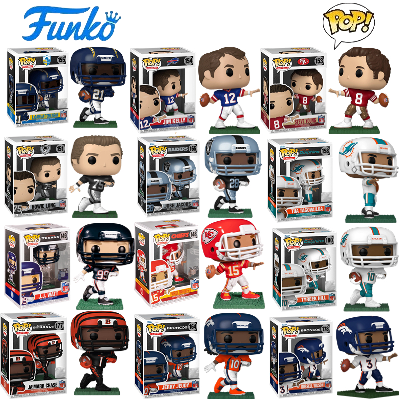 Funko POP美国职业橄榄球大联盟NFL球星公仔手办人偶周边摆件 模玩/动漫/周边/娃圈三坑/桌游 手办/手办景品 原图主图