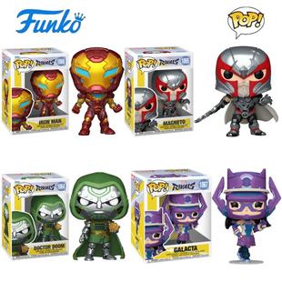 Funko POP漫威争锋Marvel Rivals万磁王钢铁侠毁灭博士伽娜塔手办