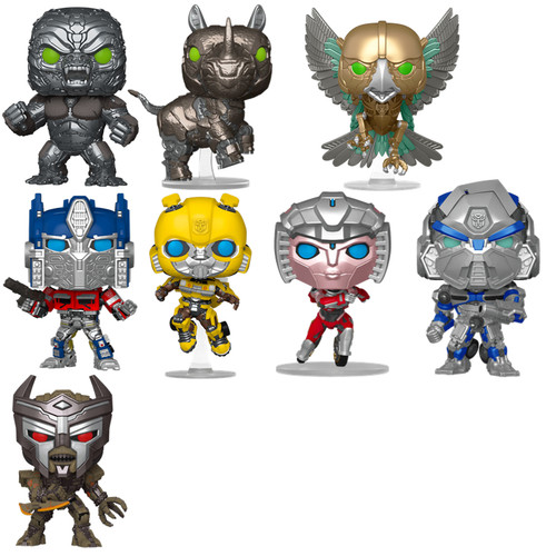FUNKO变形金刚擎天柱大黄蜂公仔