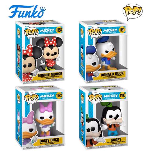 Funko POP迪士尼Disneyland米奇与朋友们唐老鸭米妮公仔手办摆件