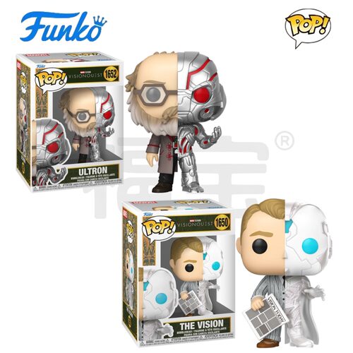 Funko POP 旺达幻视VisionQuest周边奥创 幻视公仔手办摇头