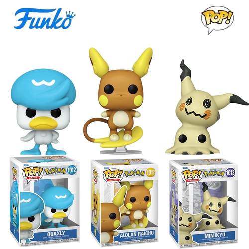 阿罗拉雷丘润水鸭宝可梦手办