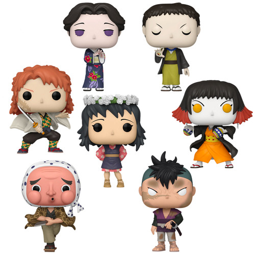 鬼灭之刃修行篇卡通公仔手办