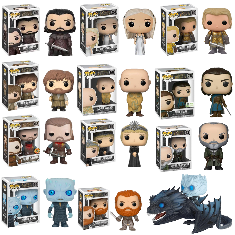 Funko POP权利的游戏Game of Thrones雪诺丹妮莉丝布兰手办