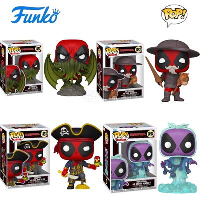 Funko POP 死侍Deadpool周边扮演克苏鲁 唐吉坷德 雅各布公仔手办
