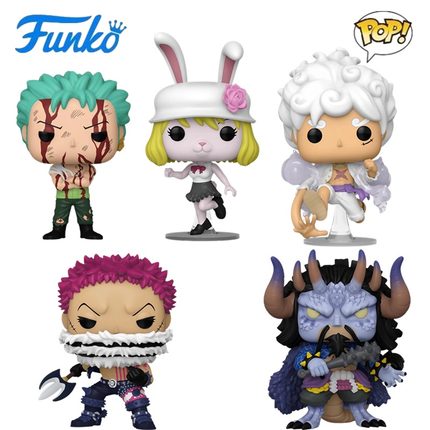 Funko POP海贼王ONE PIECE周边五档路飞索隆卡塔库栗凯多加洛特