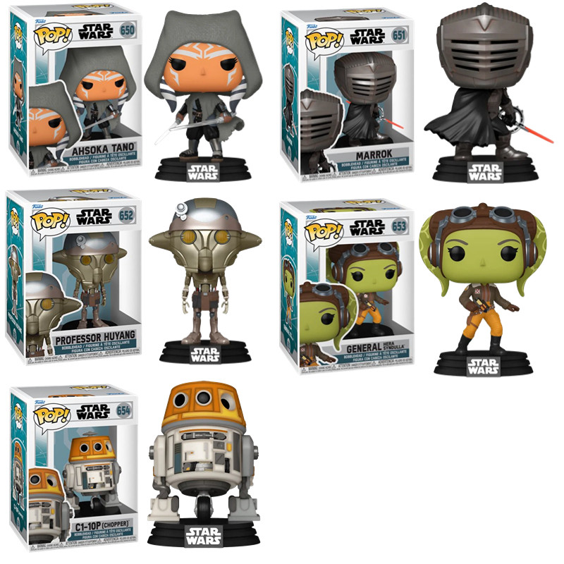 Funko POP 星球大战Star Wars 阿索卡·塔诺 马罗克 赫拉辛杜拉