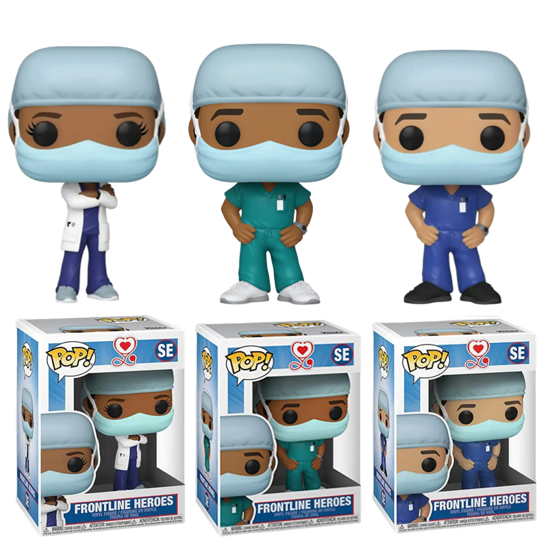 FUNKO抗疫英雄医生护士公仔
