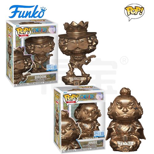 Funko POP海贼王One Piece周边25周年纪念版布鲁克 甚平公仔手办
