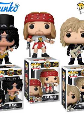 Funko POP 枪炮与玫瑰乐队Guns N' Roses新款1990Axel Rose公仔