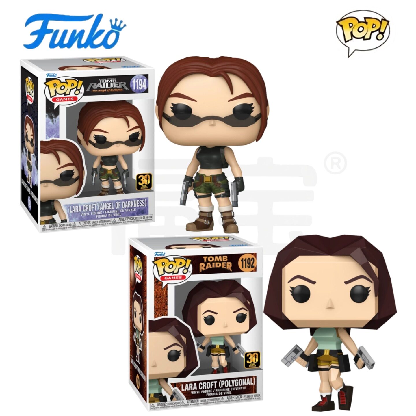 Funko POP古墓丽影Tomb Raider游戏周边劳拉公仔手办摆件礼物