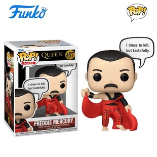 Funko POP皇后乐队Queen周边牙叔佛莱迪Freddie Mercury457手办