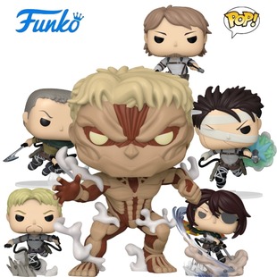 Funko POP进击的巨人Attack on Titan周边铠之巨人利威尔莱纳手办