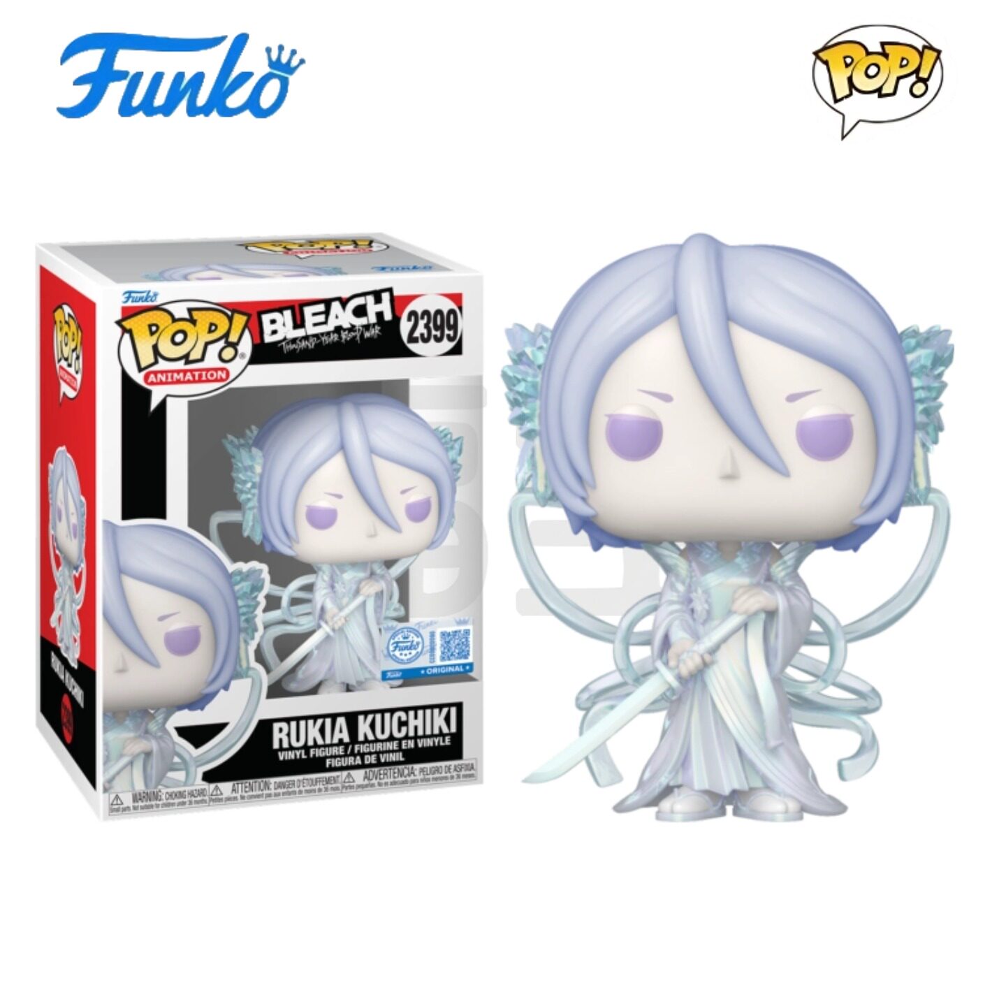 Funko POP死神Bleach周边朽木露琪亚卍解公仔手办礼物人偶摆件