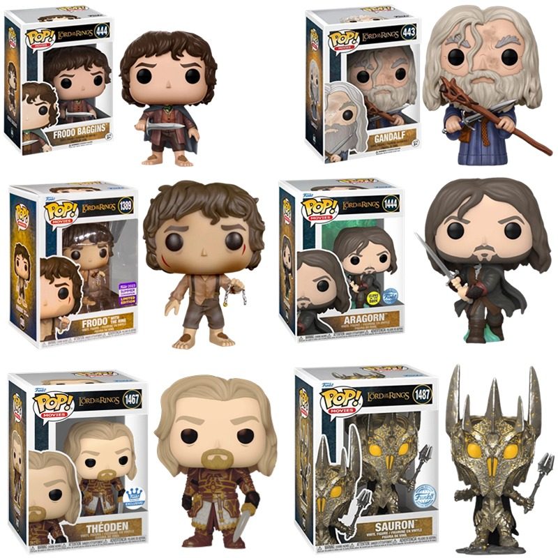 FUNKO指环王霍比特人甘道夫手办