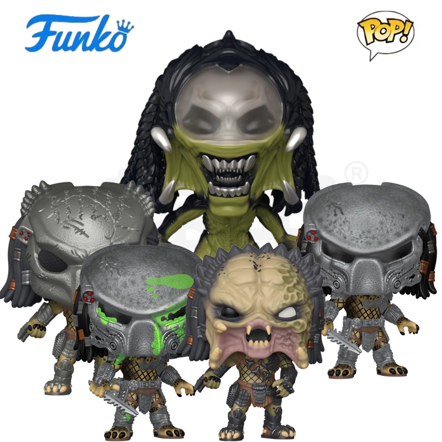Funko异形大战铁血战士2公仔手办