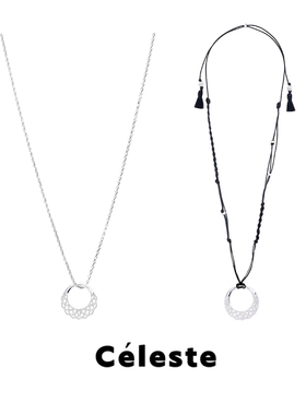 Céleste网兜月牙包长项链女