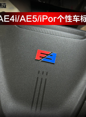 适用极核ae2/ae4i/ae4/AE5 AE8电动车标装饰改色贴纸个性车贴配件