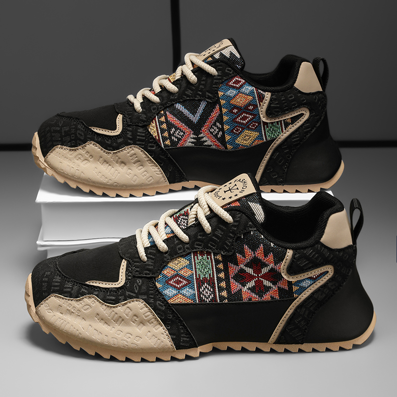 特大码欧洲站男鞋48秋冬季休闲阿甘运动鞋46青少年厚底老爹鞋47