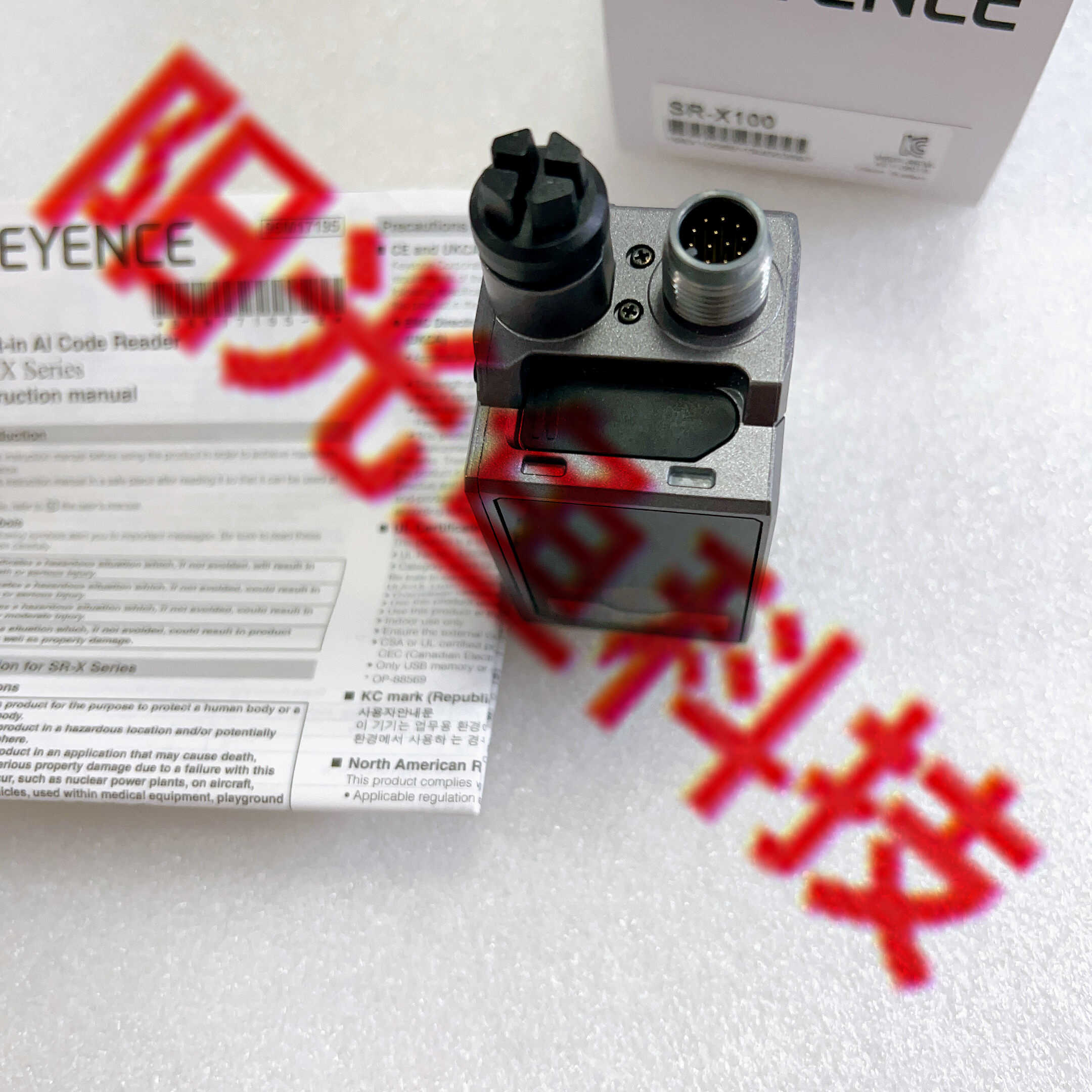 SR-X100 基恩士 SR-X100W 实拍图 SR-X300  SR-X300W  条码读取器