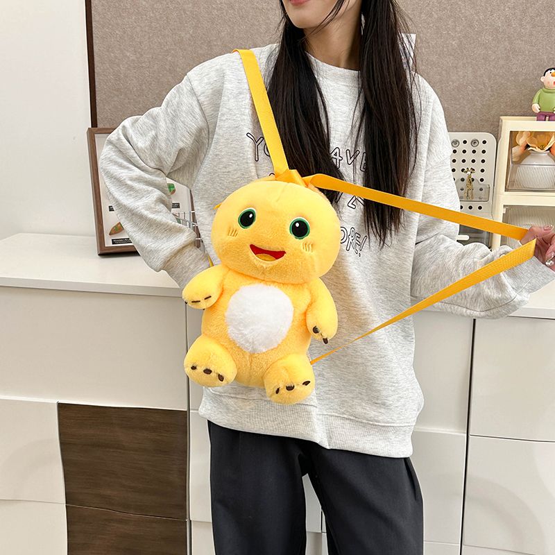 奶龙书包网红卡通奶龙双肩包少女手提包背包可爱休闲儿童单肩学生