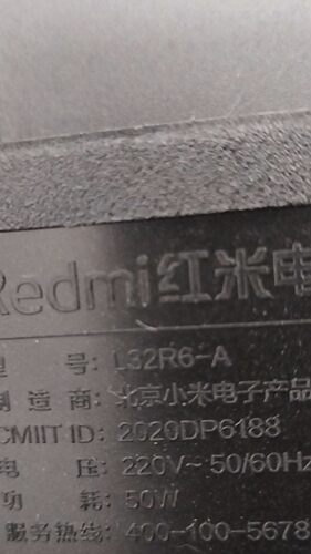 适用Redmi红米电视机L32R6-A遥控器，直接使用，无需设置