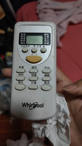 适用Whirlpool惠而浦空调遥控器ZH/JT-03 注意型号按键一样才可用