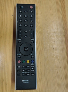 适用东芝电视机遥控器CT-90296，注意：型号一样才可以使用