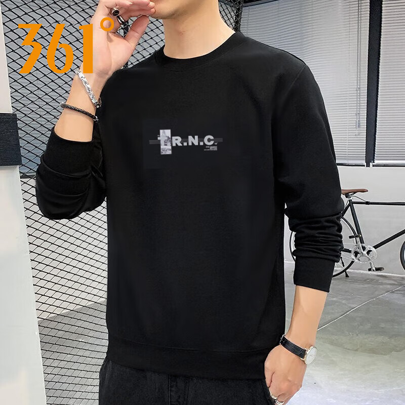 361度运动卫衣男2026春季新款套头卫衣常规舒适上衣