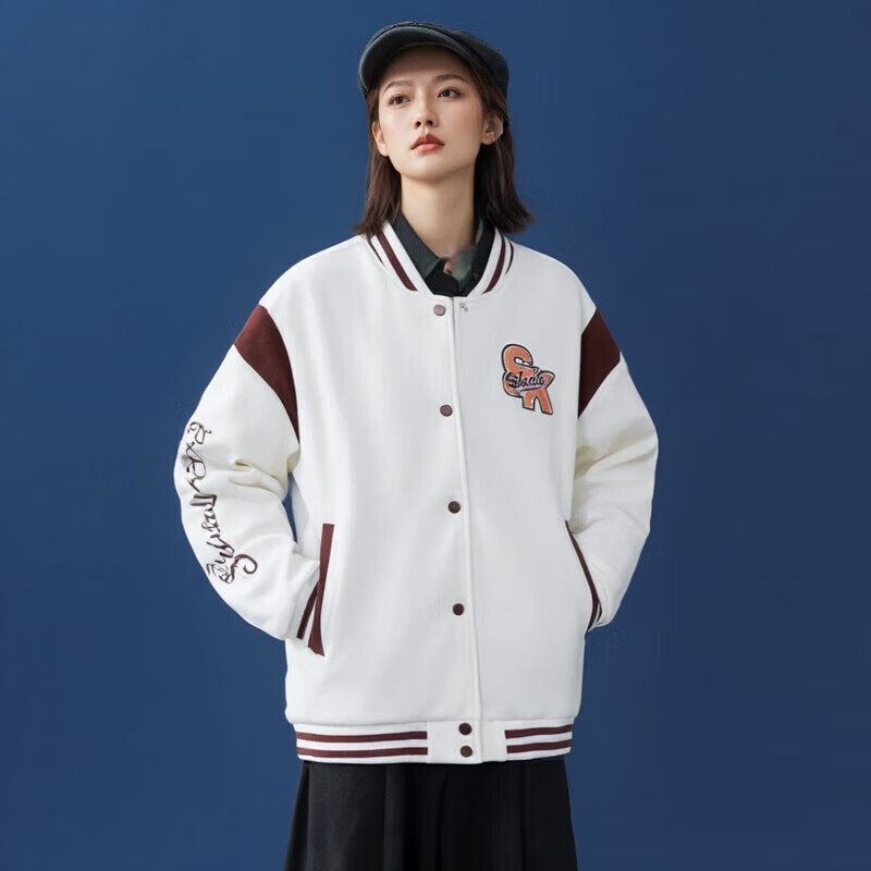 361°运动棒球服开襟卫衣
