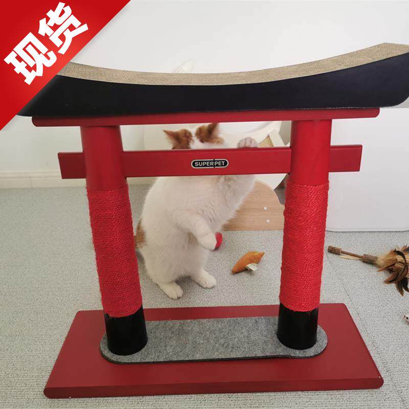 超级宠物日式鸟居猫爬架实木剑麻耐磨损猫抓板猫柱成幼猫玩m具用|ruв категории животное/Животное питание и принадлежностей, кошка/собака игрушка, Кошка ловит плита - от Buy2taobao.com для оказания профессиональной услуги покупки агента Taobao