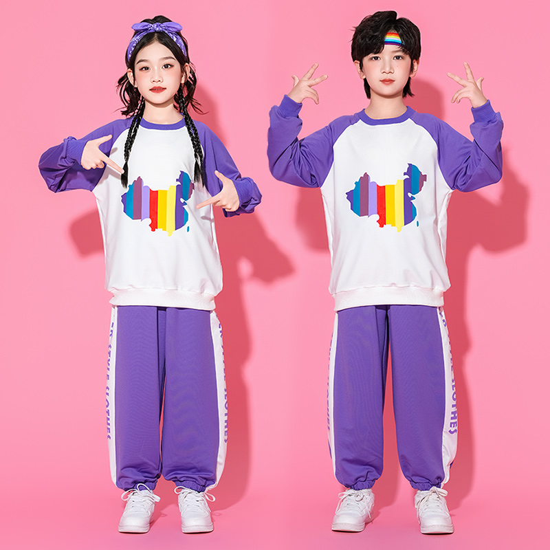 儿童啦啦队团体操演出服小学生运动会开幕式服装幼儿园班服国风潮