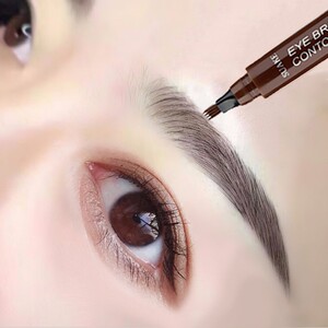 李佳琪推荐苏安可四分叉持久不脱色防水眉笔女极细野生眉初学者