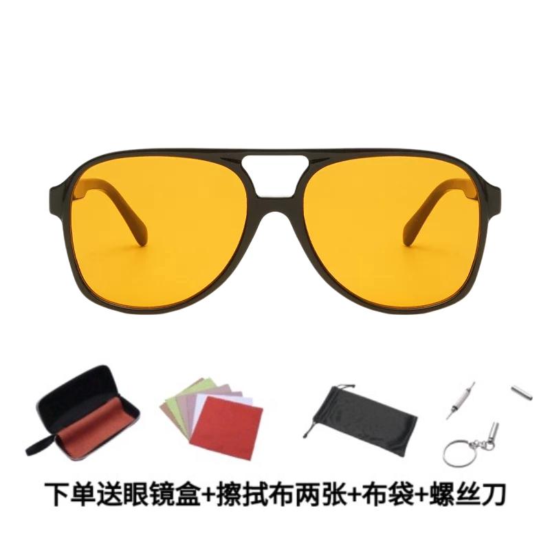 网红潮流墨镜男女同款时尚防紫外线韩版复古水果色太阳镜现货批发