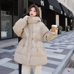 加肥加大码胖mm200斤羽绒服女冬装孕妇宽松A版休闲保暖大衣外套潮