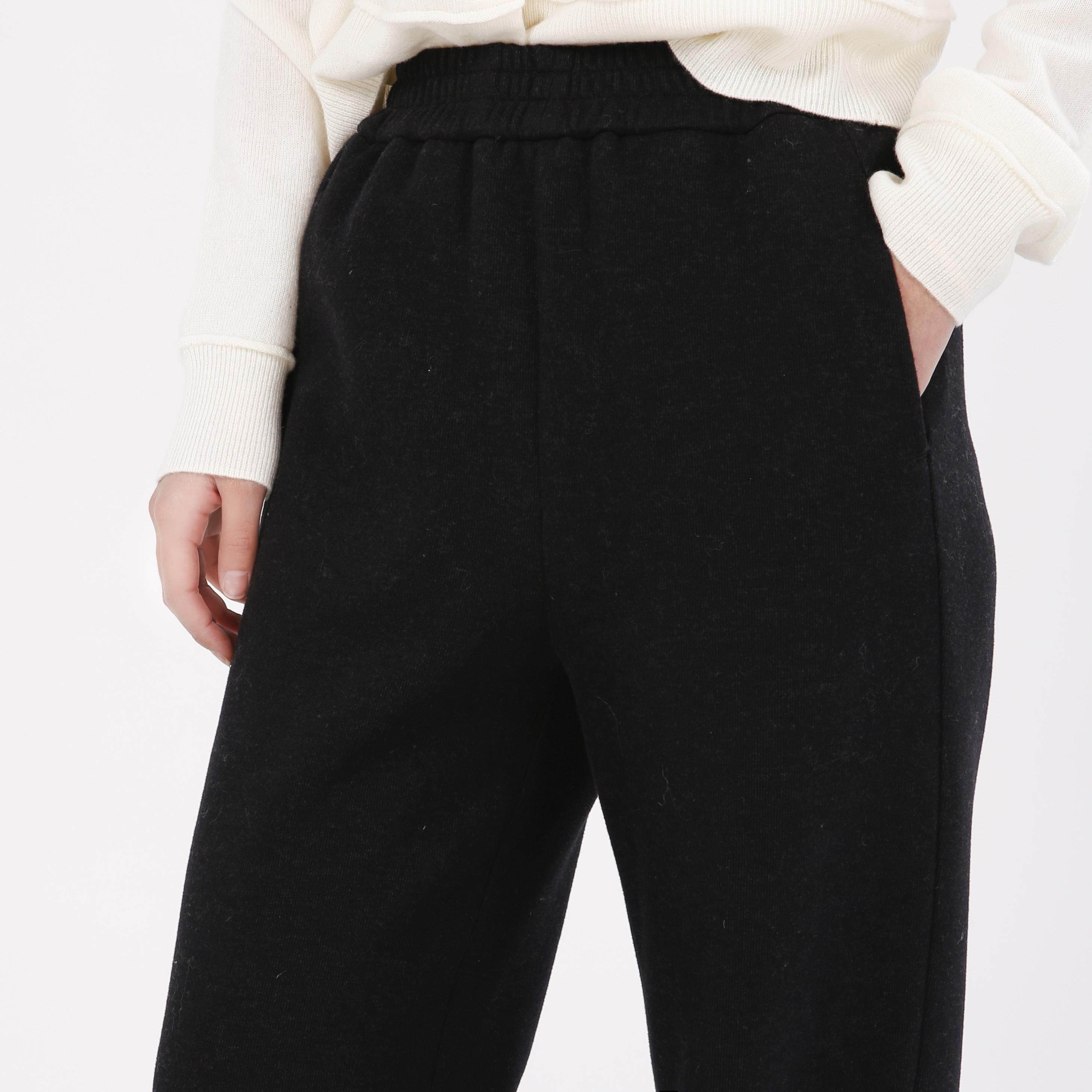 T`CREER |【枫林秋绪】秋冬直筒阔腿裤女高腰针织加绒拖地裤子女,女装/女士精品,上衣,淘宝优惠券,粉丝福利购,淘宝优惠卷