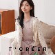 时尚 春季 气质减龄潮流百搭针织上衣女 折丹桂 T`CREER｜