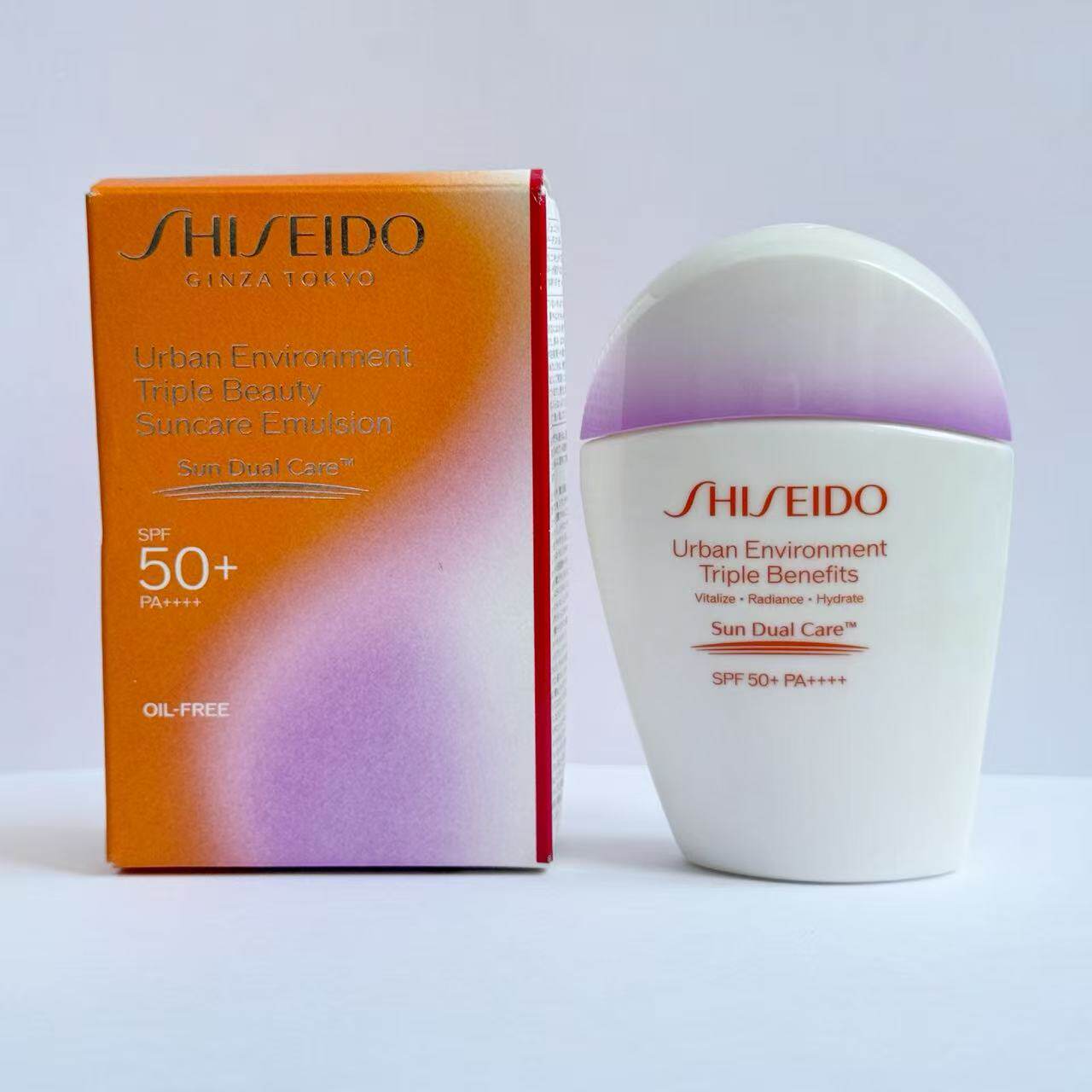 日本本土版 特清仓 22.6产资生堂粉胖子防晒霜30ml防晒乳液SPF50+