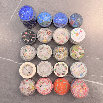 现货 日本超人气paper message纸胶带手帐素材10米绝美胶带便签本