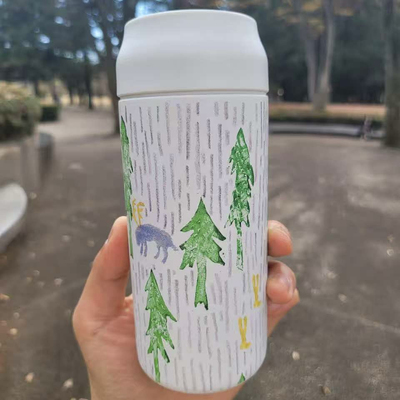 皆川明/mina perhonen 30周年 纪念保温杯