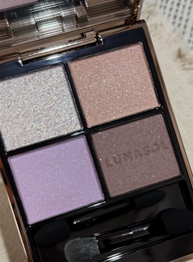 日本专柜正品 Lunasol N20/日月晶采四色眼影N20夏季新品紫色天菜