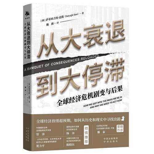 从大衰退到大停滞：全球经济危机剧变与后果：how we got into the mess we're in and why we need 书萨蒂亚吉特·达斯  经济书籍