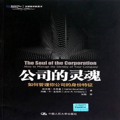 公司的灵魂:如何管理你公司的身份特征:how to manage the identity of your company书哈米德·布希基公司企业管理研究 管理书籍