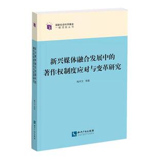 新兴媒体融合发展中 国家社会科学基金一般项目丛书书梅术文等作权法研究中国普通大众法律书籍 著作权制度应对与变革研究