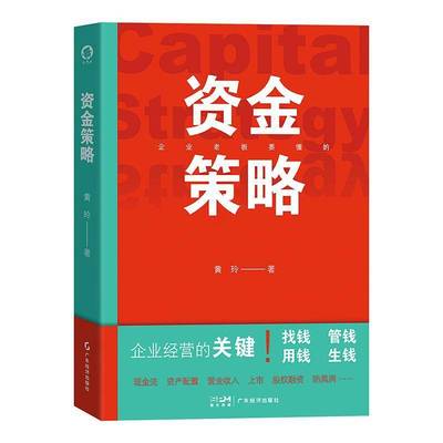 资金策略书黄玲  经济书籍